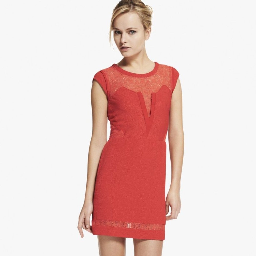 The Kooples red dress - Picture 1 of 4
